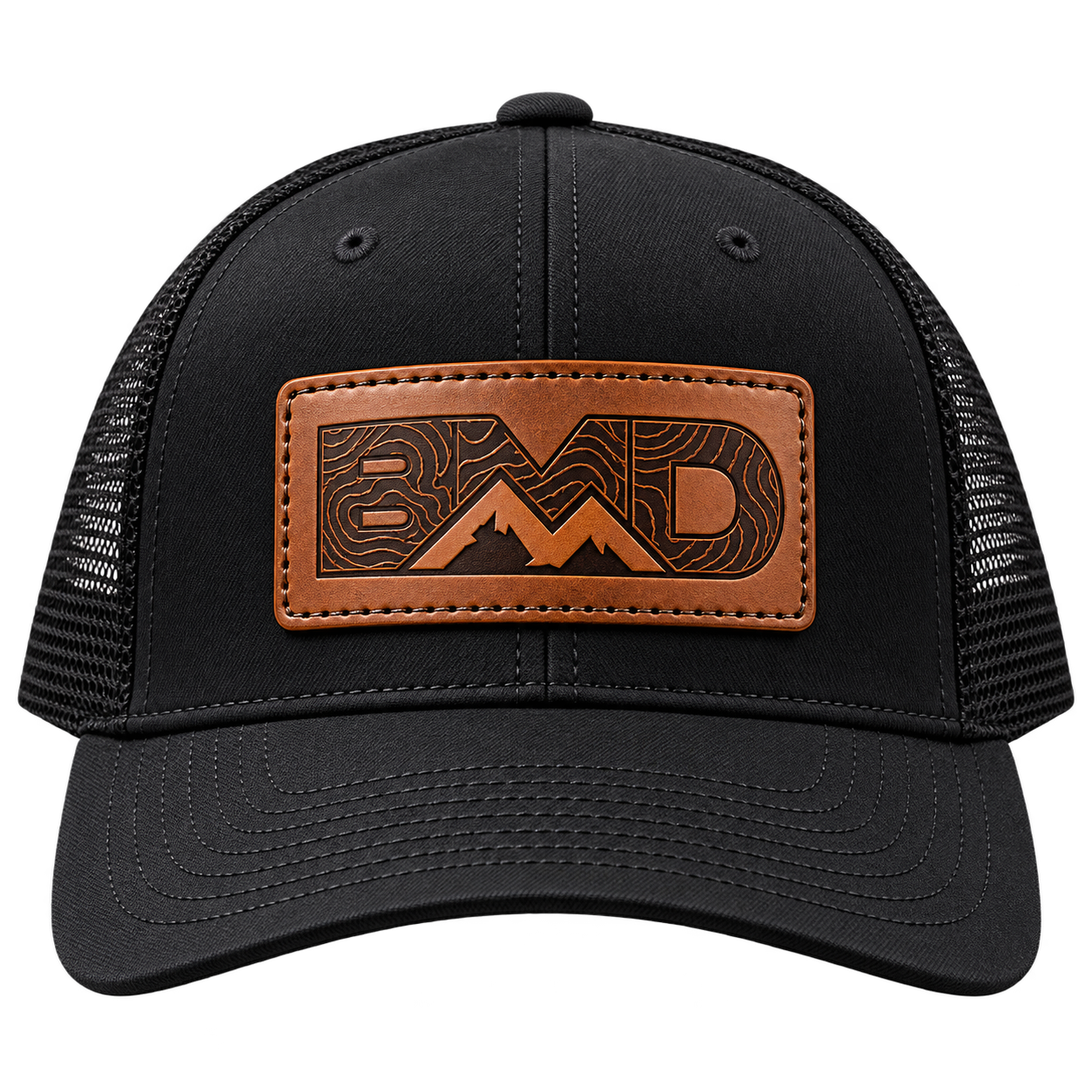 Custom Leather Patch Hat